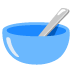 Bowl with spoon emoji