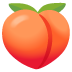 Peach emoji