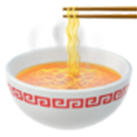 a bowl of noodles