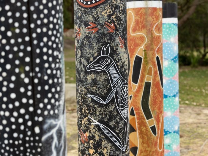 First nations artwork from Worimi country