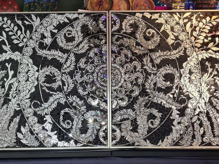 The Christchurch mosaic was created by Australians from across all faiths, beliefs and backgrounds to honour those impacted by the incident. 