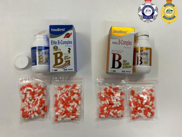 Ketamine allegedly found in suitcase