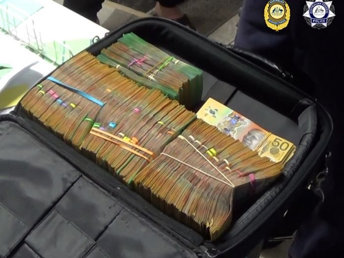 Cash seized