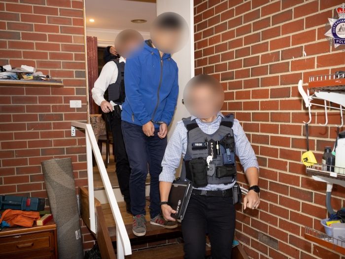Man arrested by police