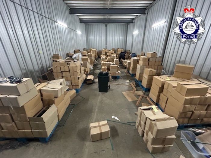 The AFP is calling for public assistance after finding about 300kg of MDMA and about 70kg of ketamine 