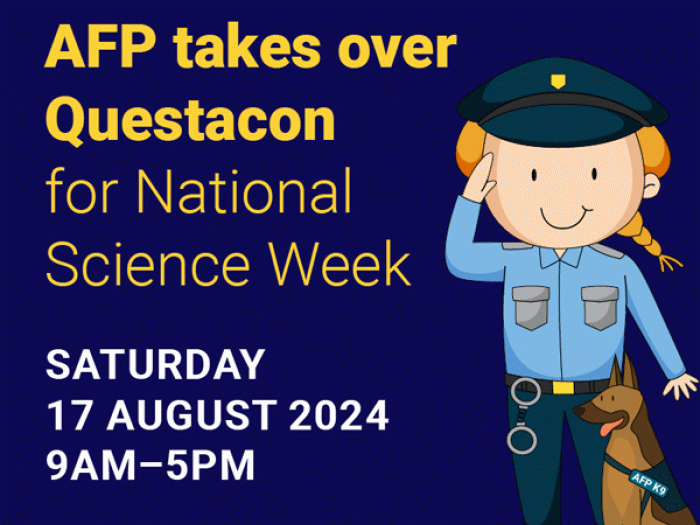 AFP takes over Questacon for Science week