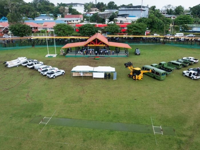 AFP provided equipment to Vanuatu Police Force