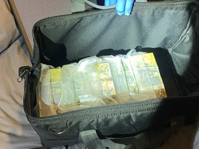 cash in bag WA