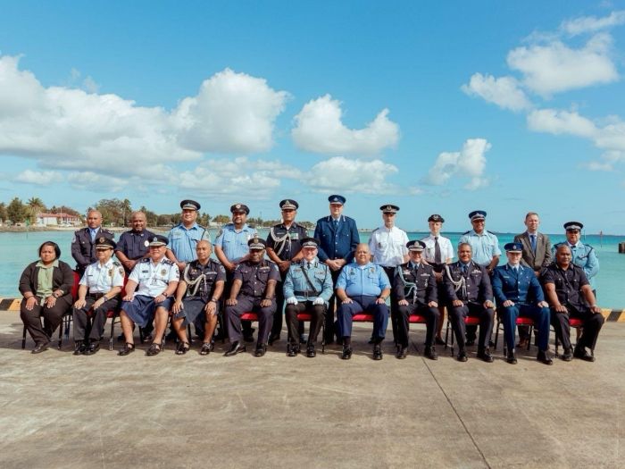Pacific Chiefs and Commissioner together for PICP conference