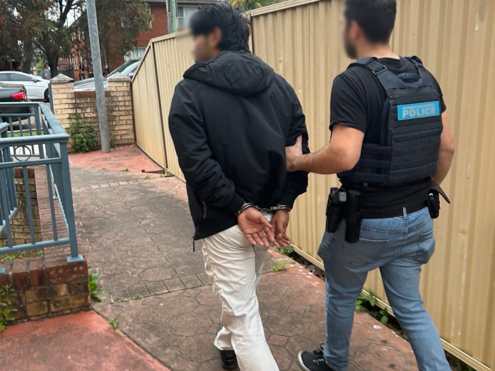 AFP officers arrested the Auburn man at his home today (25 September, 2024)