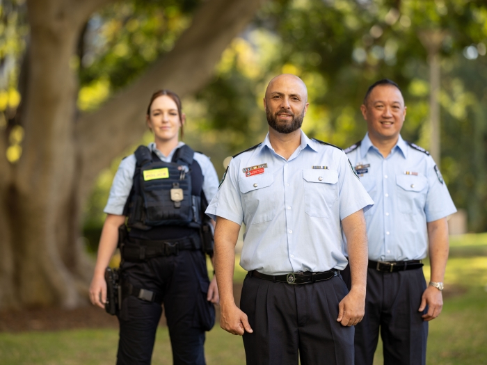 Three of our PSO Officers