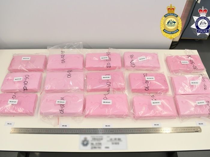 suspected pink cocaine