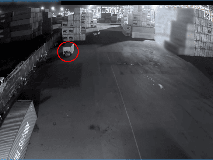 42 blocks of white powder concealed in the engine of a refrigerated container that arrived into Port Botany,
