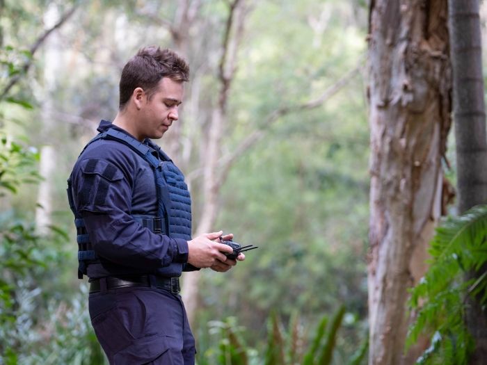 AFP Forensic member Ben Marshall