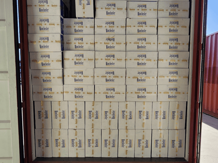 media_MAST seize 46 million illicit cigarettes; additional charges laid