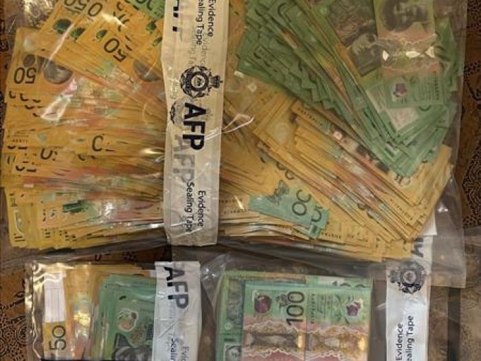 Cash seized from Ascot Vale home
