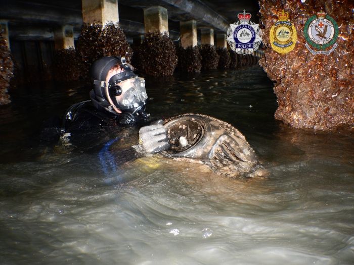 AFP diver locates scooter