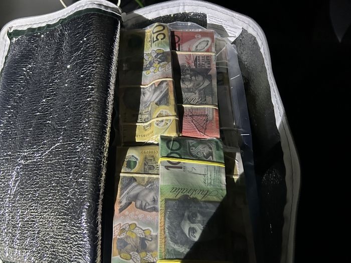 Tasmania cash seizure