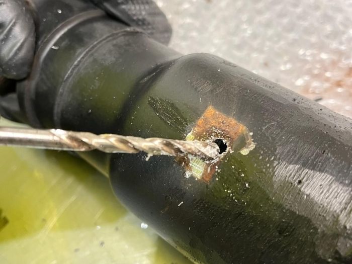 Ketamine in car part