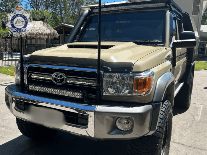 Vehicle restrained by the CACT