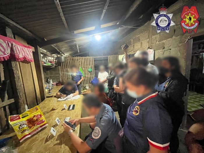 Philippines National Police investigate a matter after intelligence from the AFP