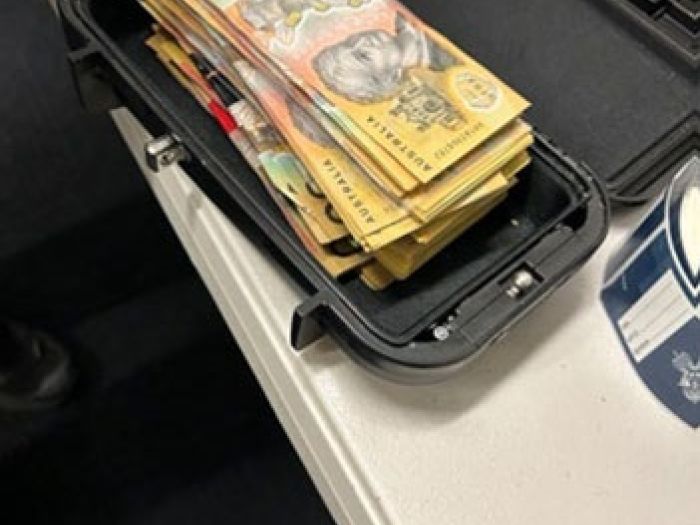WA Airport cash seized