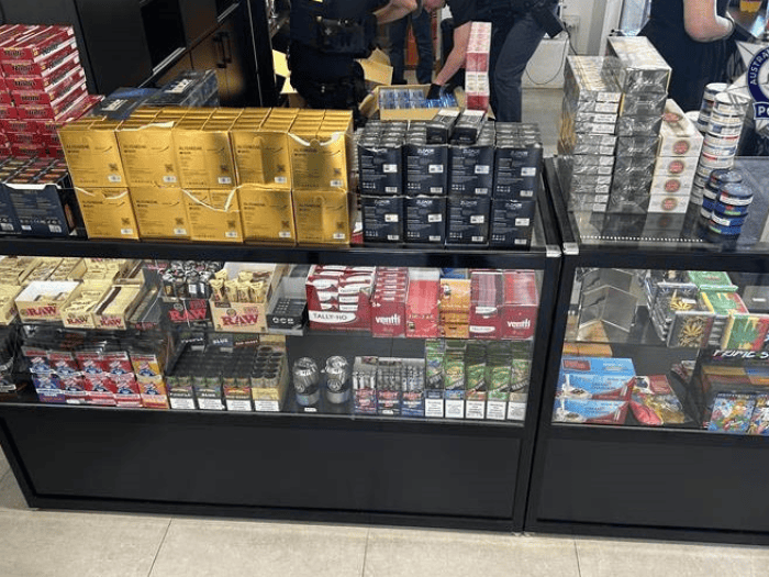 alleged illicit tobacco 