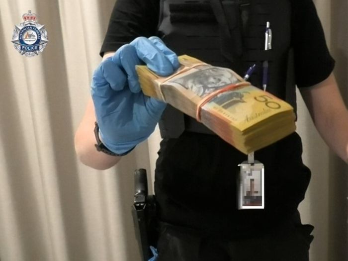 Operation Lancebrook - cash seized