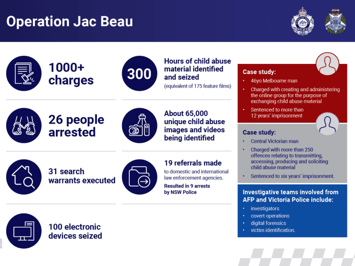 Operation Jac Beau results