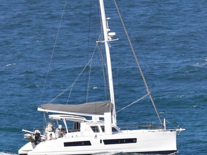Catamaran where police allegedly found 200kg of cocaine on board