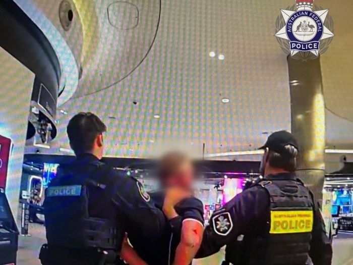 Man, 55, charged at Perth Airport for disorderly behaviour 28 May, 2026.