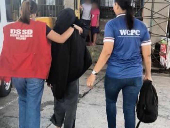 Philippines child rescue