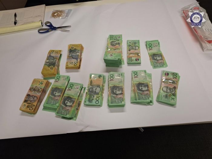 AFPmedia $166,000 in suspected illicit cash seized