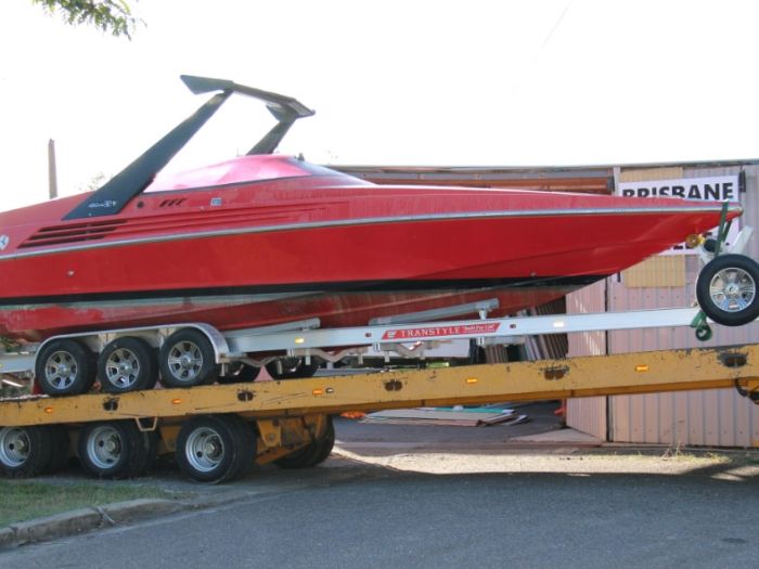 Riva Ferrari boat and trailer