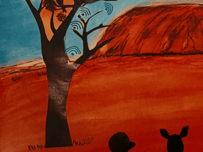 The Wise Emu art