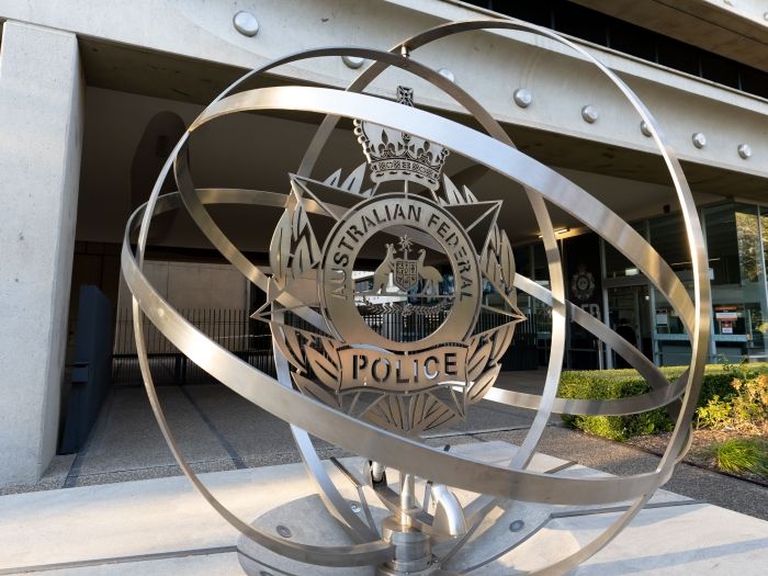AFP logo outside headquarters office