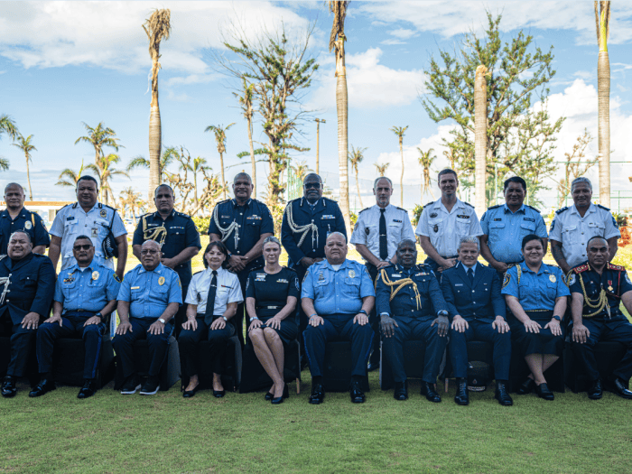 Group photo of PACPOL leaders