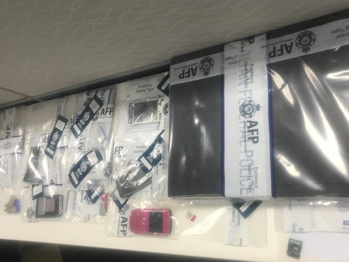 Seized items