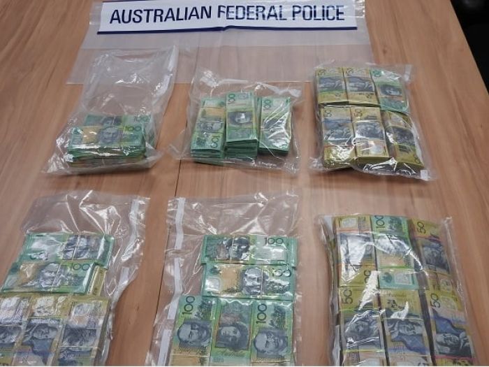 Cash seized by the AFP was forfeited to the Commonwealth following a Supreme Court order
