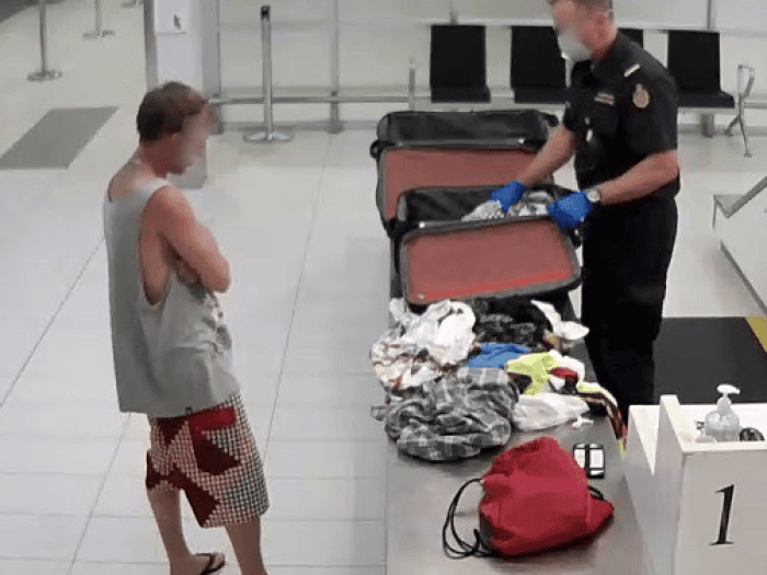 Man stopped by ABF officer at Gold Coast Airport