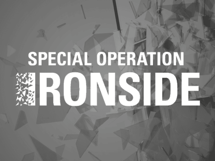 Operation Ironside AFP banner