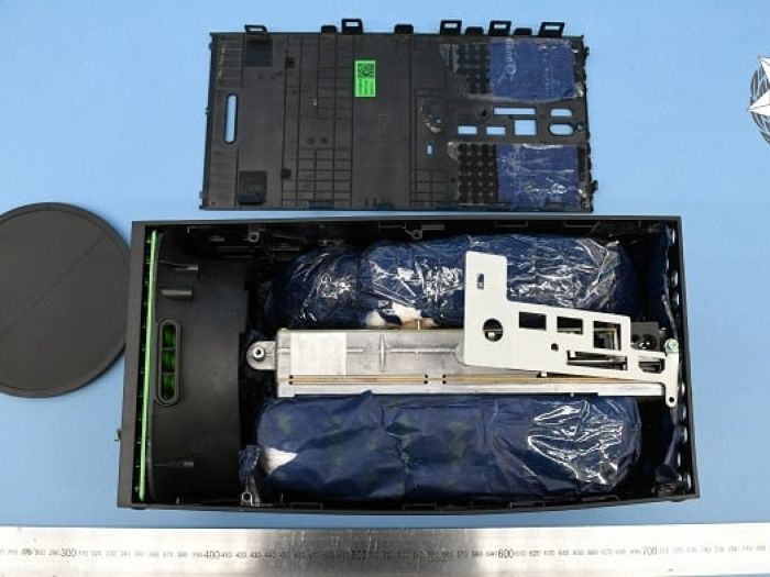 cocaine hidden in xbox