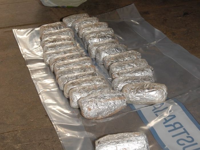 seized meth.