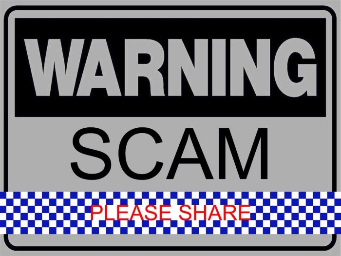 Scam warning