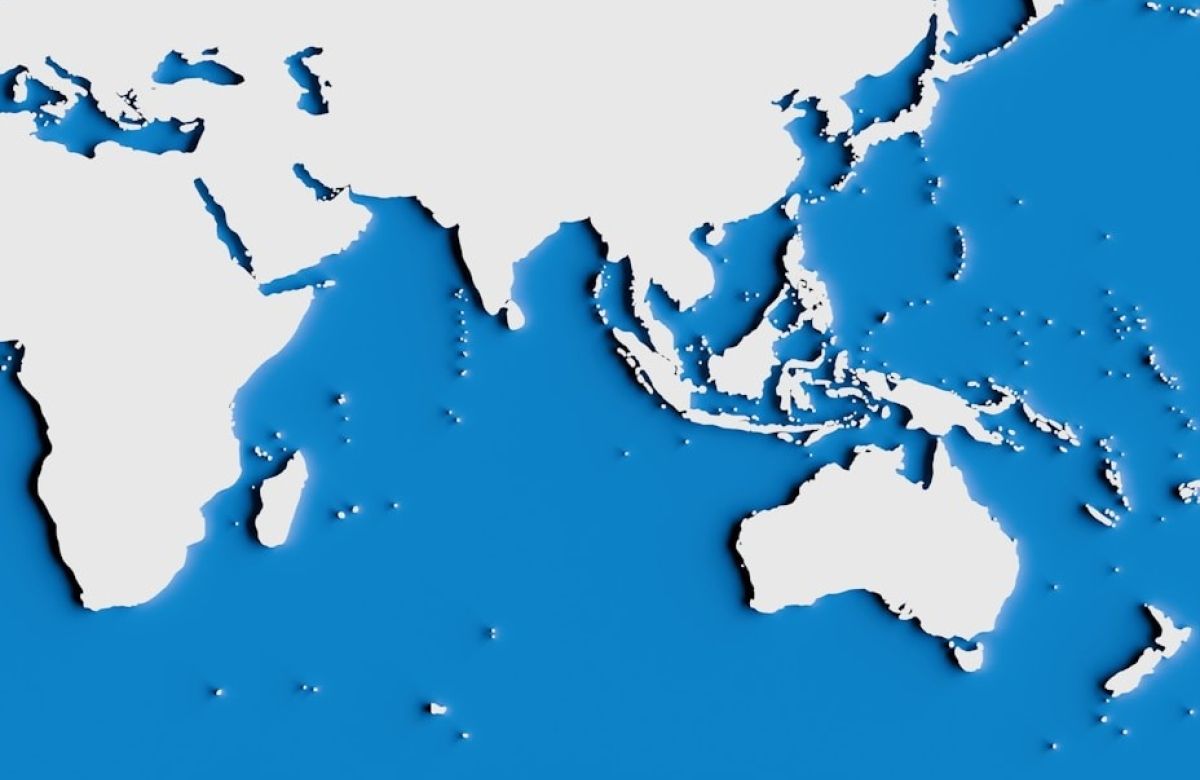 International map cropped to indo-pacific