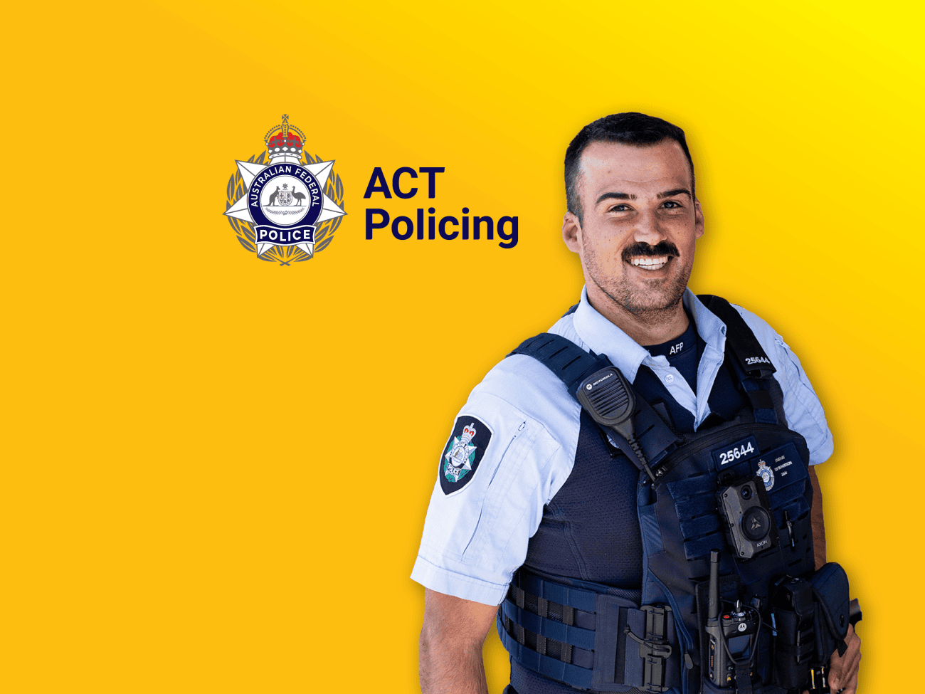 ACT Police officer