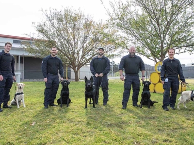 Graduation day for AFP Explosive Detection Course 2/2022.