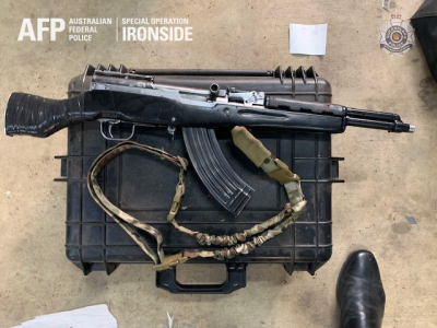 Police executing a search warrant at a Mt Mee property on 18 May seized a semi-automatic rifle