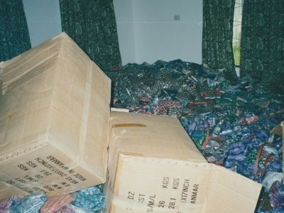 Most of the heroin was found inside pairs of men’s underwear, thousands of which had been shipped to Fiji in large cardboard boxes. Police had to search each pair of underwear. 